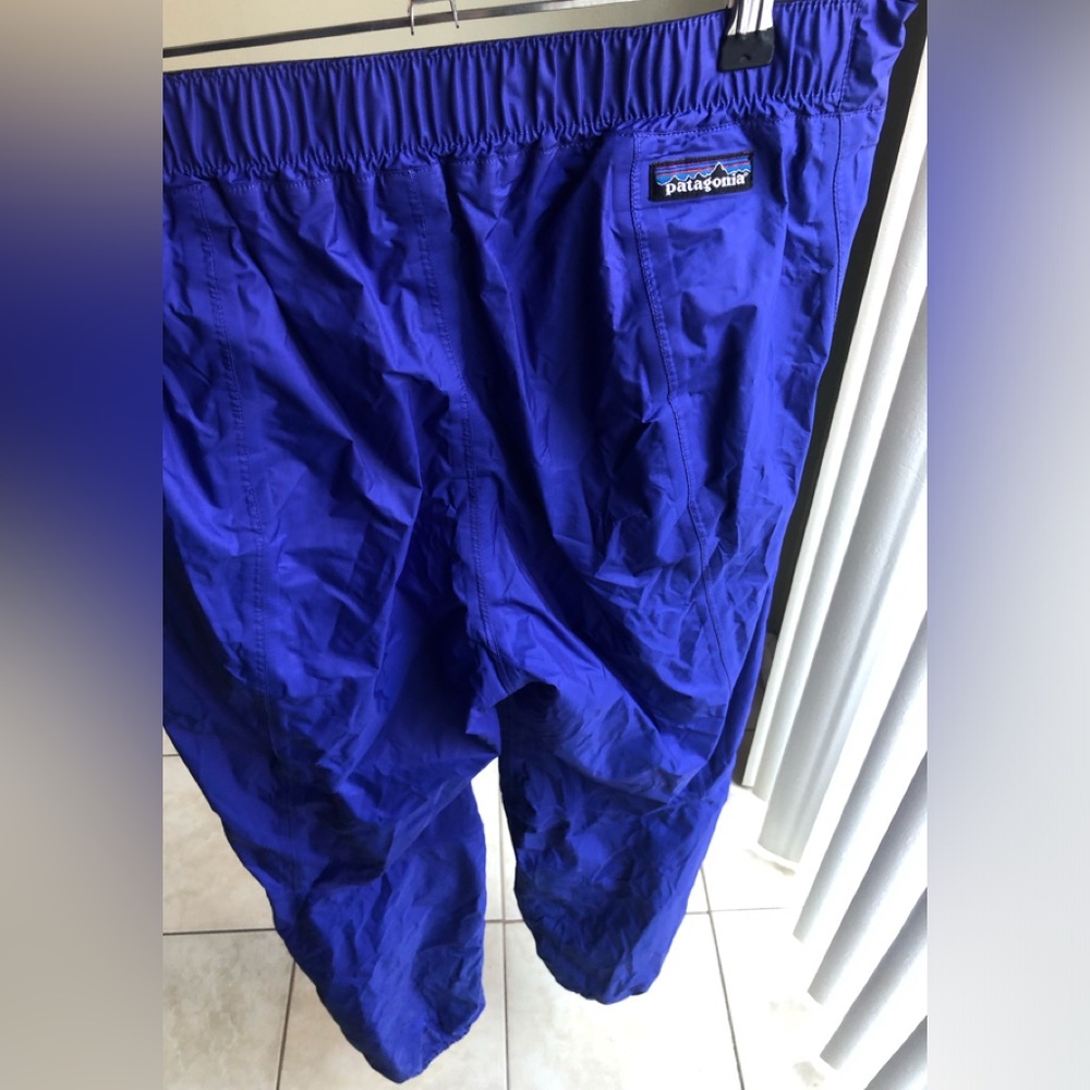 VTG 90s Patagonia Women Nylon Shell Lightweight Windbreaker Rain Pants Size: S - Picture 4 of 14